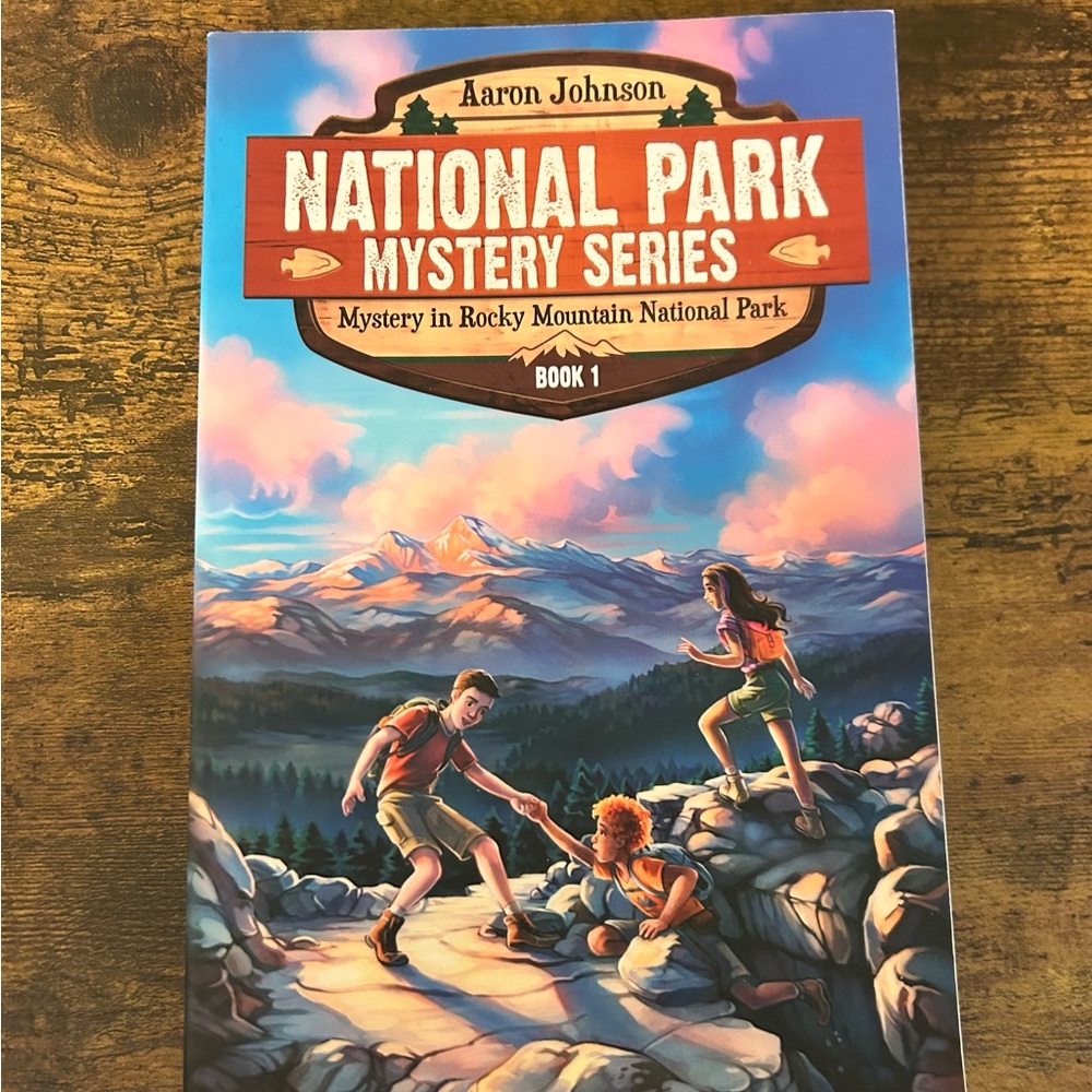 National Park Mystery Series Books 1-4 like new